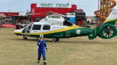 Seaside funfair worker dies in ‘tragic accident’