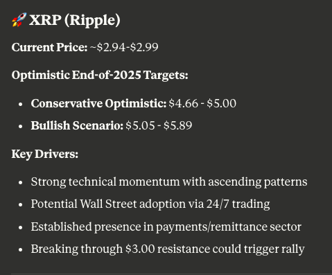 Leading AI Claude Predicts the Price for XRP, Pepe and Pi Coin by the End of 2025 Leading AI Claude Predicts the Price for XRP, Pepe and Pi Coin by the End of 2025