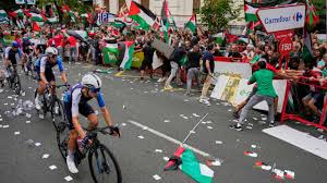 Cycling team to drop Israel name after mass pro-Palestinian Vuelta protests